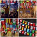 Puryouny Soccer Cup Decorative Flags String – Celebrate Sports Events with Vibrant Hanging Decor